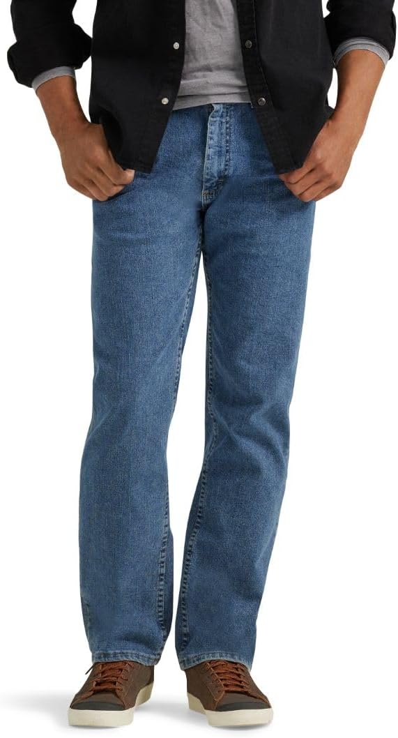 Men Regular Fit Comfort Flex Waist Jean