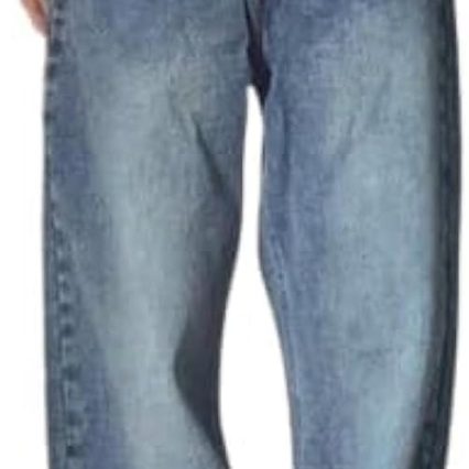 Wide Leg Jeans for Women - Low Waist Baggy Loose Boyfriends Denim Pants - 90S Style