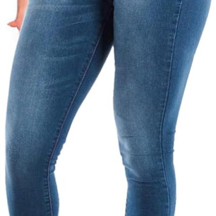 Women Curvy High Waist Stretch Butt Lifting Skinny Colombian Jeans