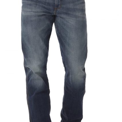 Men Retro Relaxed Fit Bootcut Jeans