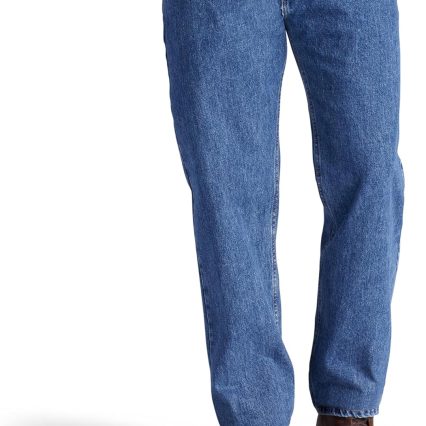Men Relaxed Fit Straight Leg Jean