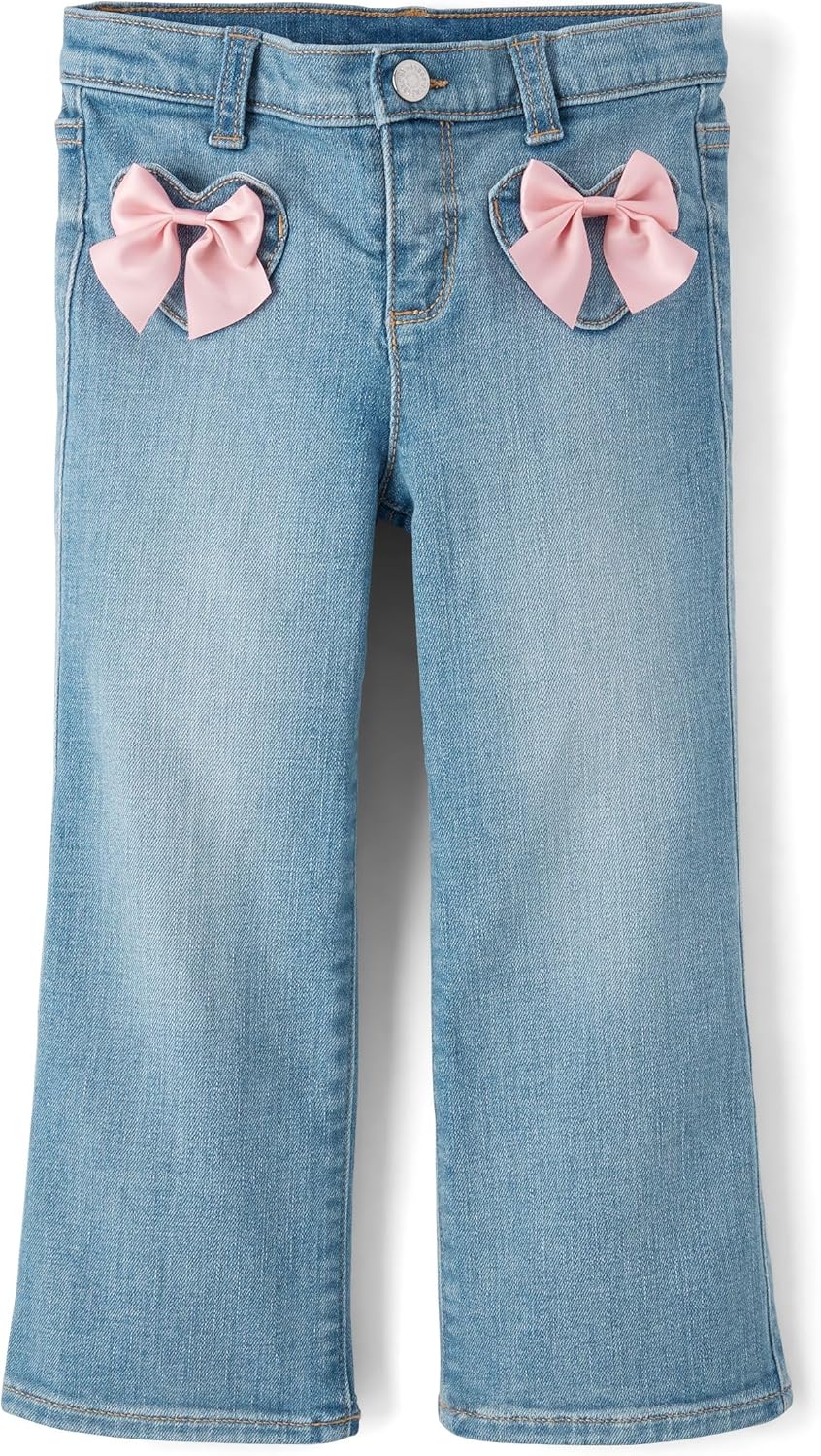 Girls and Toddler Wide Leg Jeans