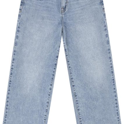 Girls High Rise Baggy Fit Jeans