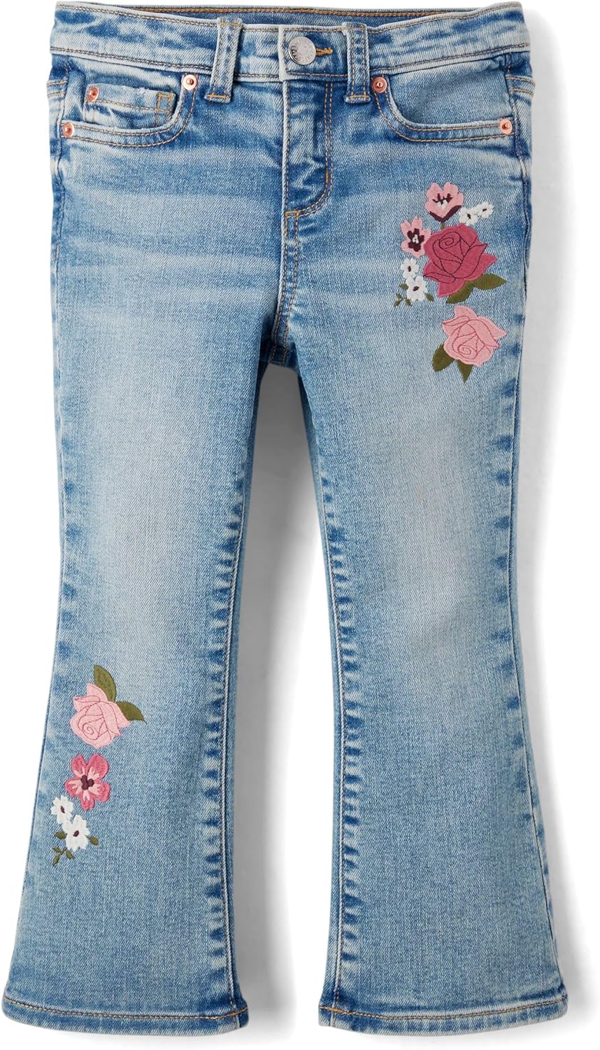 Girls and Toddler Flare Leg Jeans